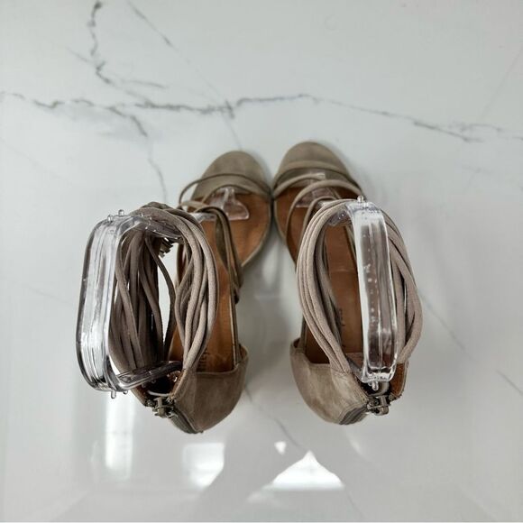 Jeffery Campbell Despina Suede Tassel Heels- Size 9 - Picture 8 of 16